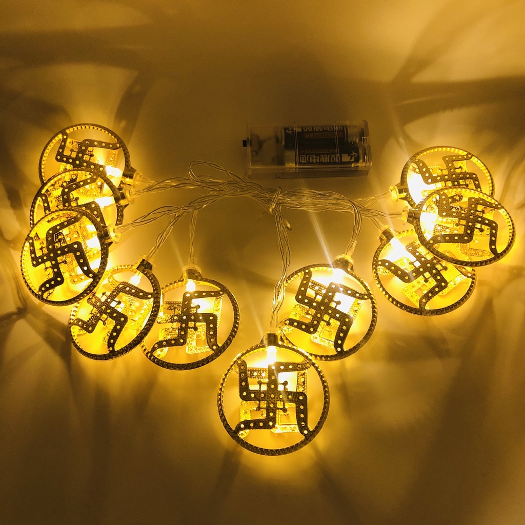 Diwali LED AUM OM Chữ Vạn Laks - đánh giá và giá Lighting Decoration For Diwali