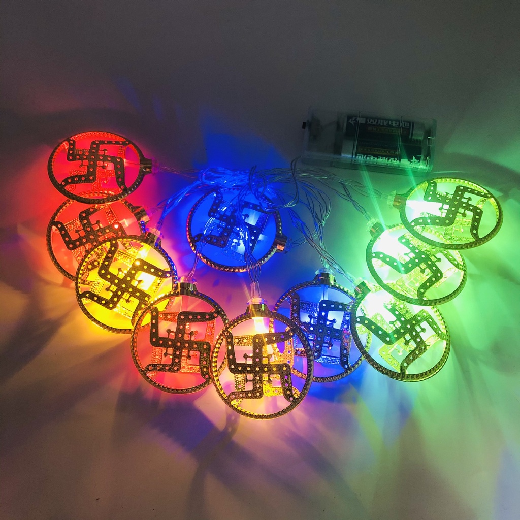 Diwali LED AUM OM Chữ Vạn Laks - đánh giá và giá Lighting Decoration For Diwali