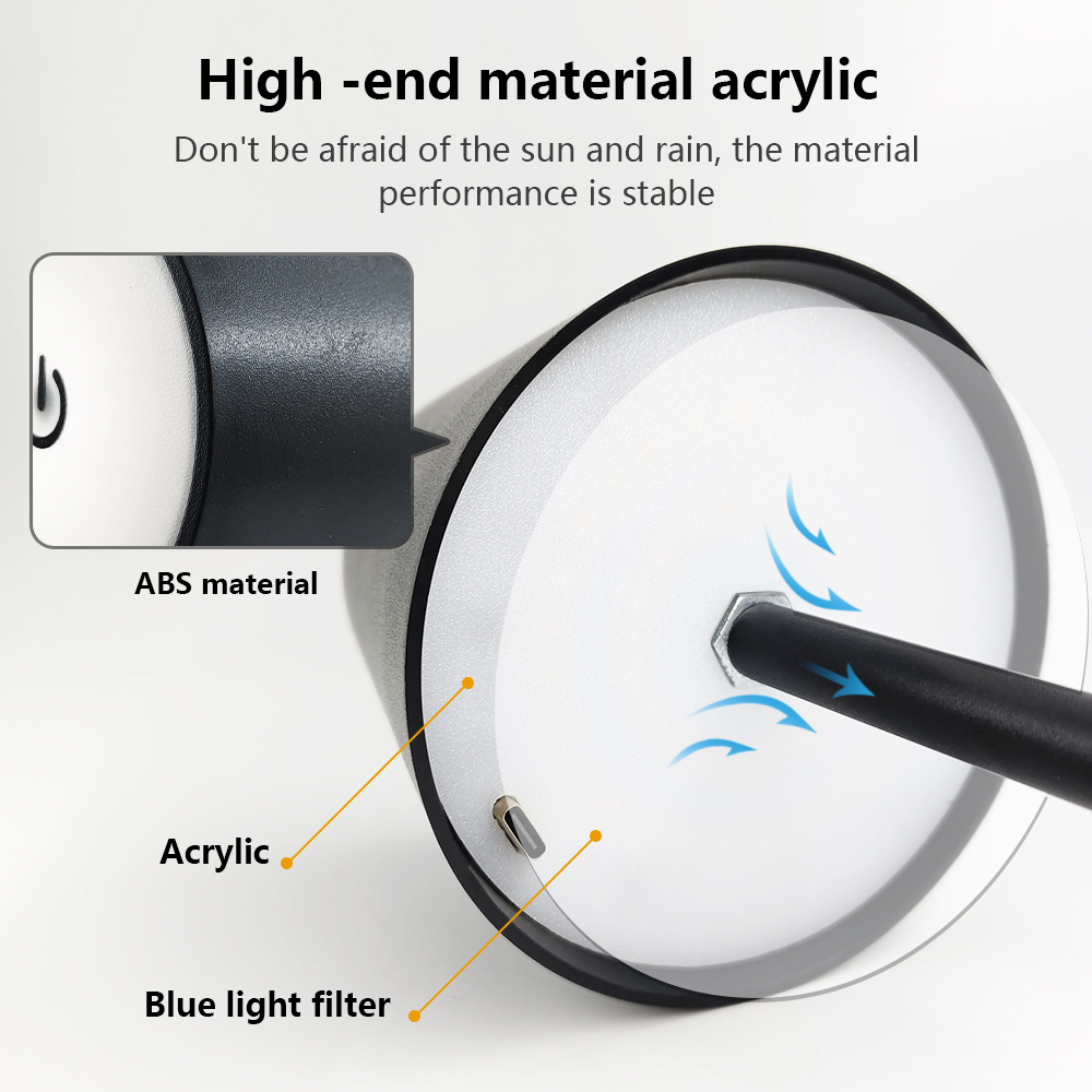 LED Rechargeable Desk Light Wi - đánh giá và giá Decor Lighting Lamps