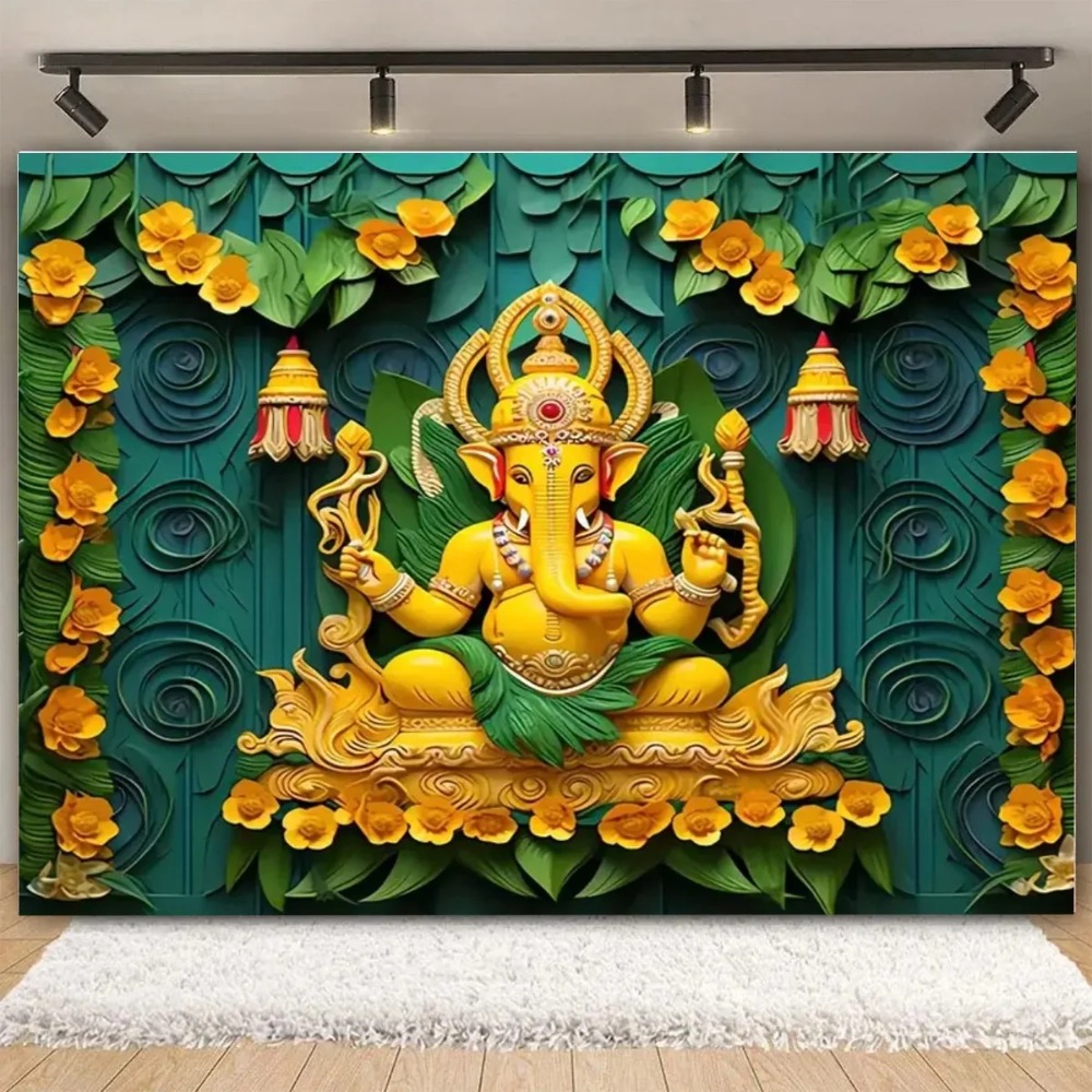 Happy Diwali Festival Backdrop - đánh giá và giá Lighting Decoration For Diwali